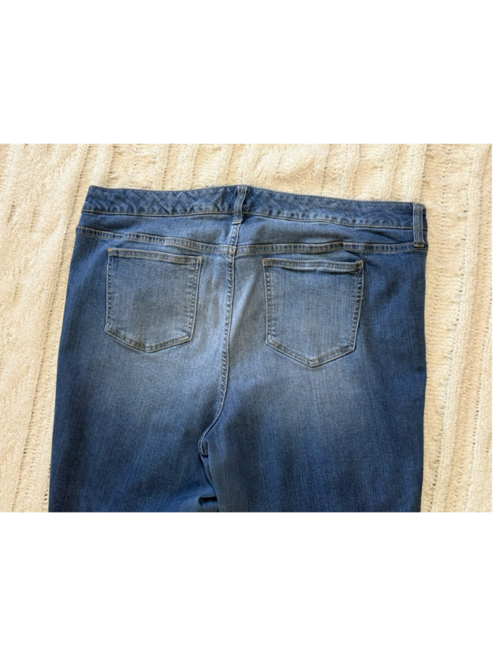 Torrid Bombshell Skinny Jeans High Rise Stretch Frayed Raw Hem Denim Plus 20 - Picture 9 of 14